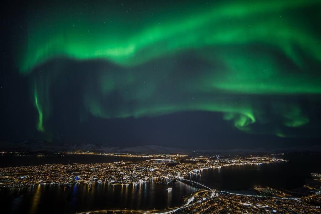 In The Heart Of The Aurora Borealis - Tromso City Esterno foto